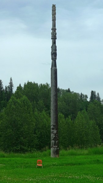 totem and chair rural